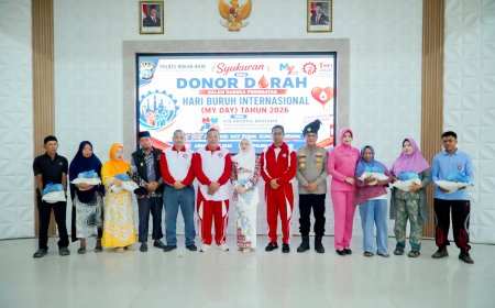 Sinergi di Hari Buruh, Wabup Rohil dan Kapolres Tekankan Kolaborasi Demi Kesejahteraan Pekerja