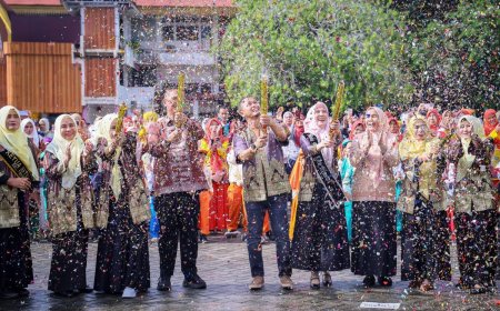 Gebyar TK Se-Kota Pekanbaru Berlangsung Meriah Dibuka Walikota Pekanbaru