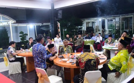 Masjid Agung Istiqomah Bengkalis Gelar Pertemuan Perdana Perkuat Komitmen
