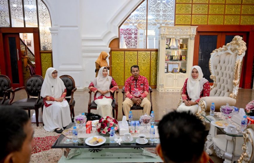 Bupati Kasmarni Terima Audiensi IGTKI-PGRI, Siap Dukung Kontingen Bengkalis Menuju Praporseni Riau 2026