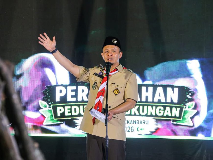 Wali Kota Pekanbaru Resmikan Penggunaan Bumi Perkemahan Tunas Kencana