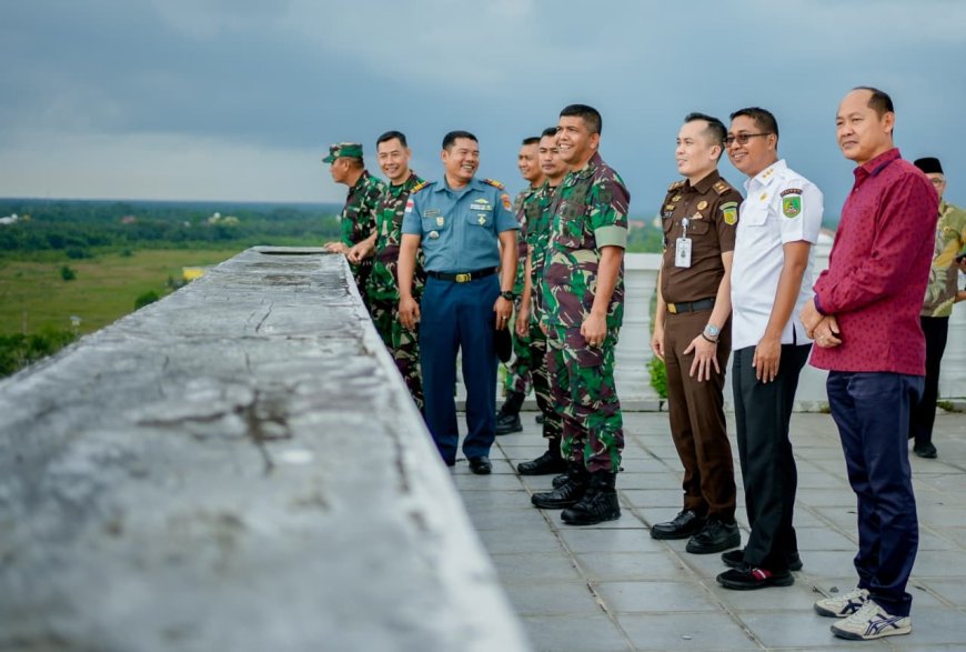 Wabup Jhony Charles Sambut Kunjungan Danrem 031 Wirabima Di Rohil