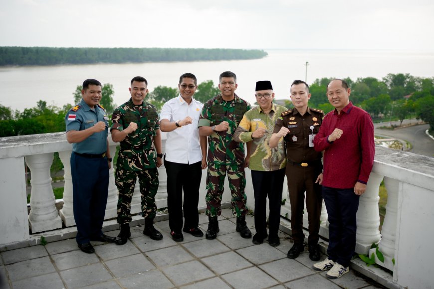 Wabup Jhony Charles Sambut Kunjungan Danrem 031 Wirabima Di Rohil