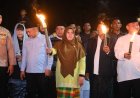 Semarak Malam 1 Muharam, Bupati Siak Hidupkan Kembali Tradisi Pawai Obor di Kota Pusaka