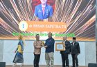Sekda Bengkalis Terima Penghargaan Government Excellent Award Atas Inovasi Pelayanan
