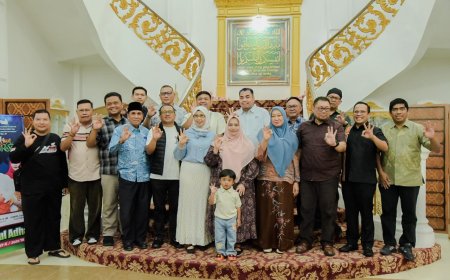 Pemkab Bengkalis Dan Universitas Riau Makan Malam Bersama Pererat Silaturahmi