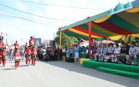 Pawai Taaruf Bengkalis Diikuti Ribuan Peserta Curi Perhatian Masyarakat Kuantan Singingi