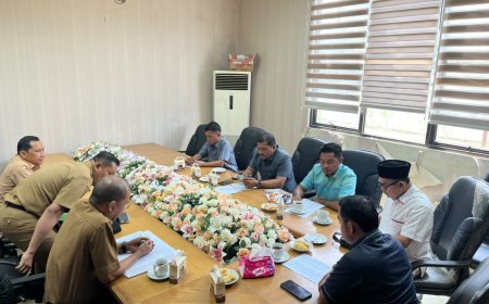 DPRD Kampar RDP Soal Target PAD Bersama Kepala OPD