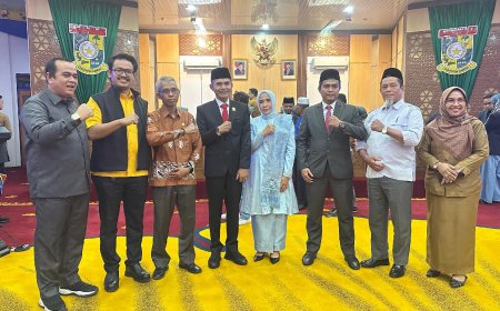 Ristanto Ucapkan Selamat Bertugas di Komisi I DPRD Kampar Kepada Idris PAW Irwan Saputra