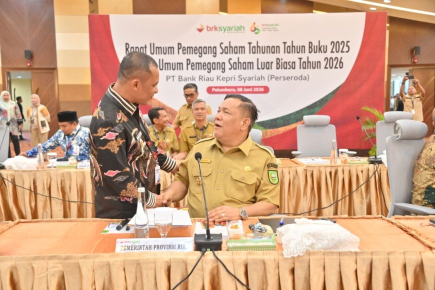 Wabup Bengkalis Hadiri RUPS BRK Syariah Dorong Penguatan Ekonomi Daerah