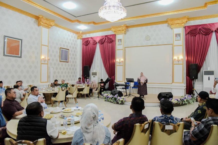 Pemkab Bengkalis Dan Universitas Riau Makan Malam Bersama Pererat Silaturahmi