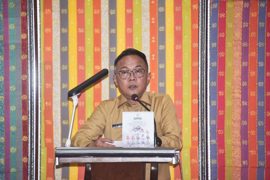 Sekda Bengkalis Apresiasi Dukungan Dan Saran Tujuh Fraksi DPRD Guna Perbaikan