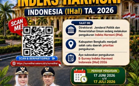 Bupati Kasmarni Ajak Masyarakat Bengkalis Tingkatkan Partisipasi Pengukuran IHal 2026