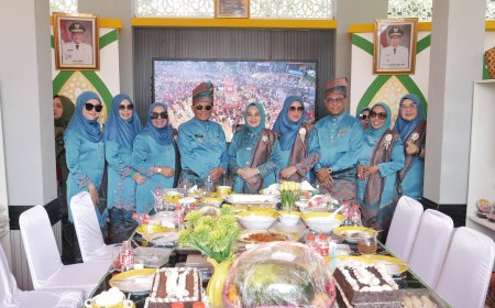 Bupati Bistamam Hadiri Pembukaan Bazar MTQ XLIV Provinsi Riau di Kuantan Singingi