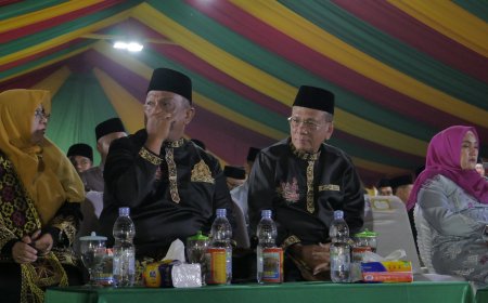 Bupati Bistamam Hadiri Malam Pembukaan MTQ XLIV Tingkat Provinsi Riau di Kuantan Singingi