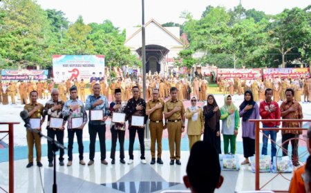 Bupati Kampar Ahmad Yuzar Komitmen Perkuat Ekonomi Rakyat Berbasis Koperasi
