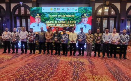 Bupati Rohil Bistamam Hadiri APKASI Sawit Expo 2026