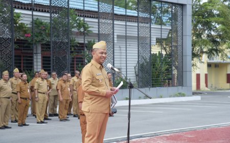 Wakil Bupati Bengkalis Pimpin Upacara Tegaskan Peran Koperasi Rakyat