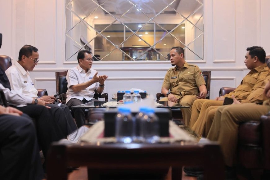 Perkuat Sinergi Dan Kolaborasi Walikota Kunjungan Kerja Ke Kantor DJPb Kanwil Riau