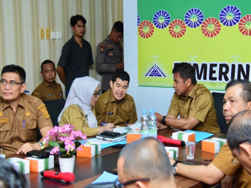 Bupati Kampar Ikuti Rakor Pengendalian Inflasi Secara Virtual Berkomitmen Dukung Program Strategis Nasional