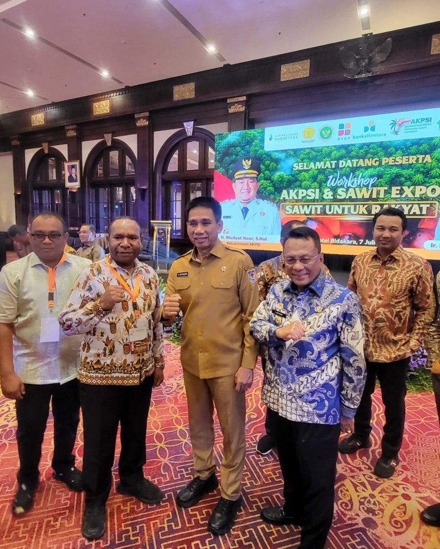 Bupati Rohil Bistamam Hadiri APKASI Sawit Expo 2026