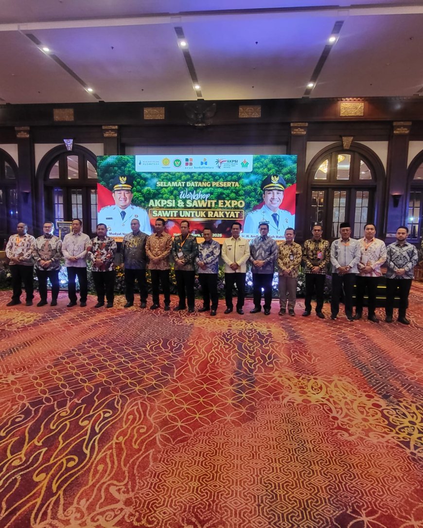 Bupati Rohil Bistamam Hadiri APKASI Sawit Expo 2026