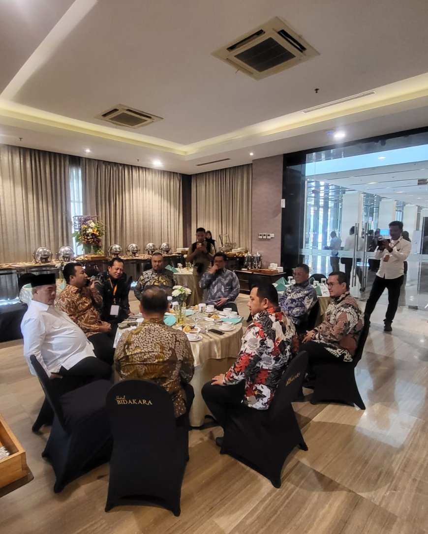Optimalkan Sumber Daya Alam Bupati Rohil Bistamam Sambangi LEMIGAS