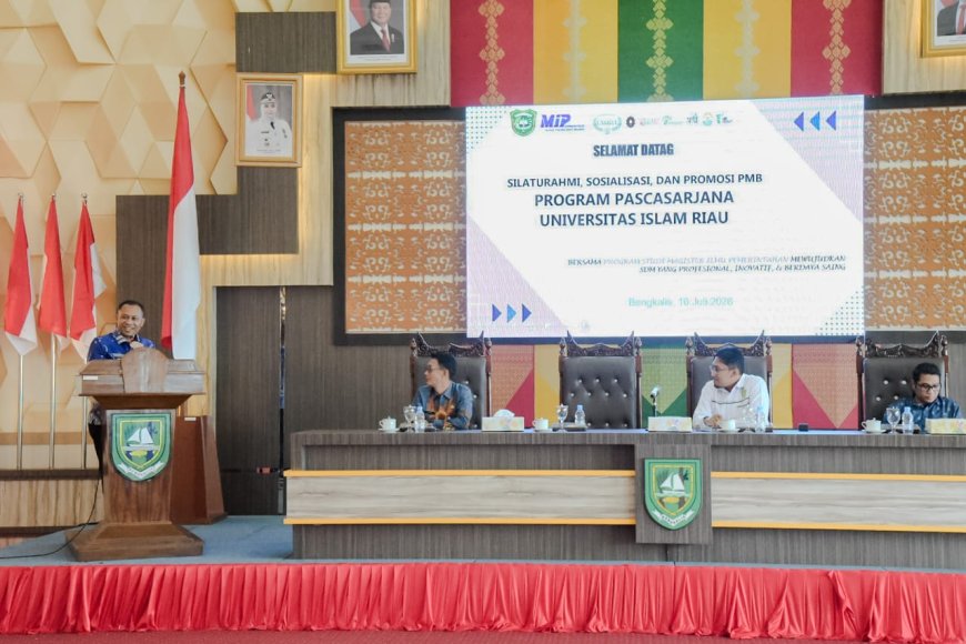 Tingkatkan SDM ASN Wabup Bengkalis Sambut Sosialisasi UIR