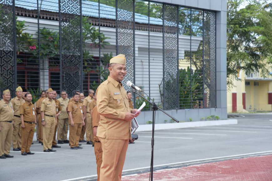 Wakil Bupati Bengkalis Pimpin Upacara Tegaskan Peran Koperasi Rakyat
