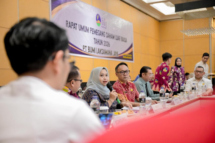 Bupati Bengkalis Hadiri RUPS LB PT BLJ Tetapkan Komisaris