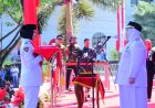 Bupati Bengkalis Pimpin Upacara Detik Proklamasi HUT RI