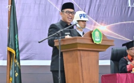 Wabup Bengkalis Hadiri Wisuda IAIN Datuk Laksamana