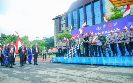 Tim Ekspedisi Merah Putih Dilepas Wawako Pekanbaru Bersama