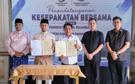 Pekanbaru Dan Padang Pariaman Bahas Potensi Daerah Bersama
