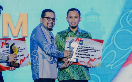 Pekanbaru Juara Dua Nasional Program Tiga Juta Rumah