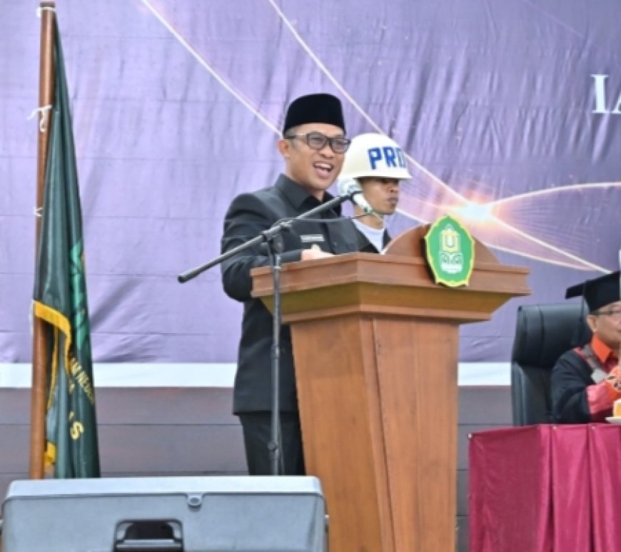Wabup Bengkalis Hadiri Wisuda IAIN Datuk Laksamana