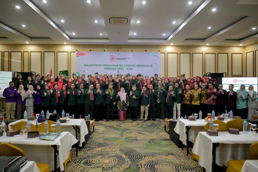 Lantik IDI Bupati Bengkalis Tegaskan Kualitas Pelayanan Kesehatan