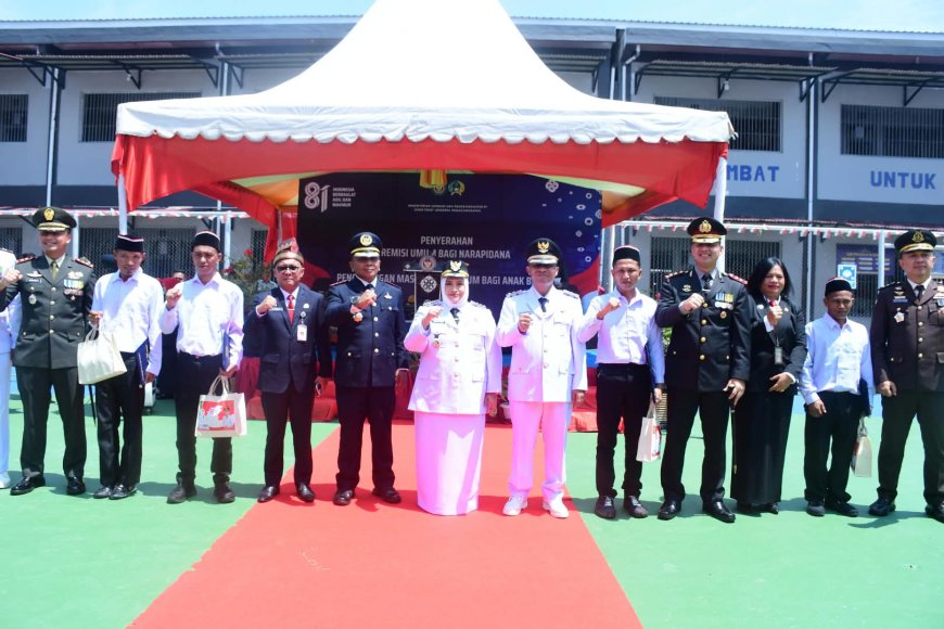 Dihadiri Bupati Napi Bengkalis Terima Remisi