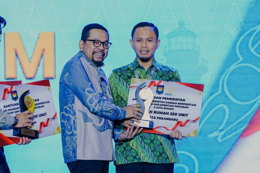 Pekanbaru Juara Dua Nasional Program Tiga Juta Rumah