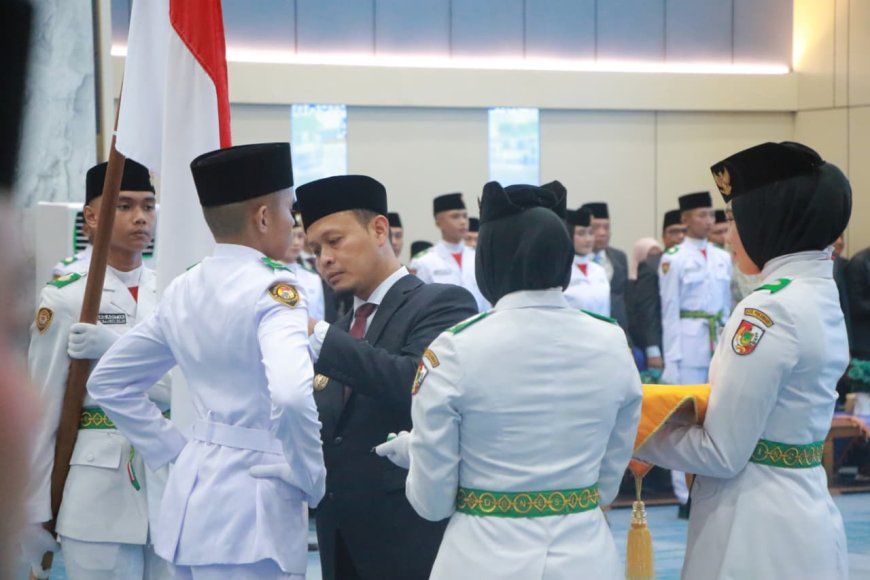 Wali Kota Pekanbaru Resmi Kukuhkan Puluhan Anggota Paskibraka