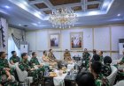Pasis Seskoad Disambut Wako Pekanbaru Bahas Ketahanan Pekanbaru