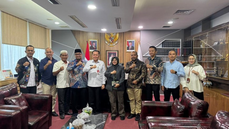Bupati Siak Temui Dirjen Keuda Bahas Penyaluran DBH