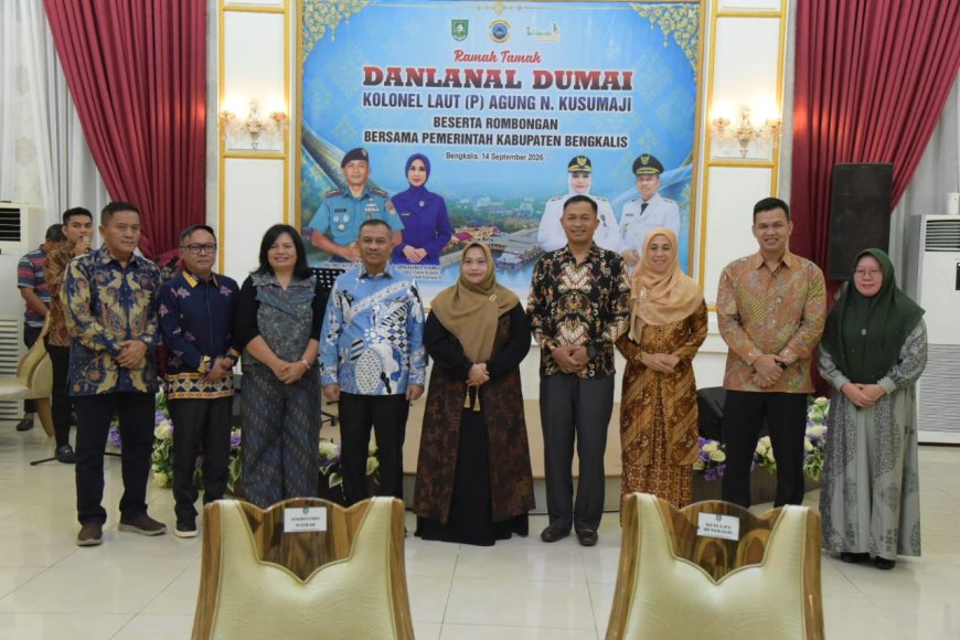 Pemkab Bengkalis Dan Danlanal Dumai Perkuat Sinergi Maritim