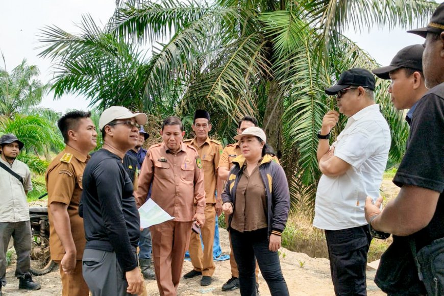 Wabup Rohil Ajak PT Sendora dan Masyarakat Bermusyawarah