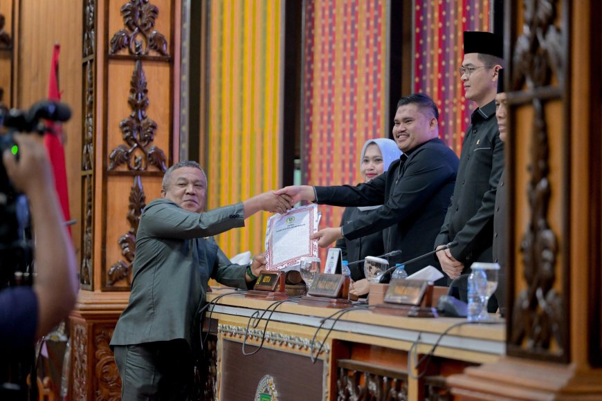 Perubahan APBD Bengkalis Disepakati Bupati dan DPRD