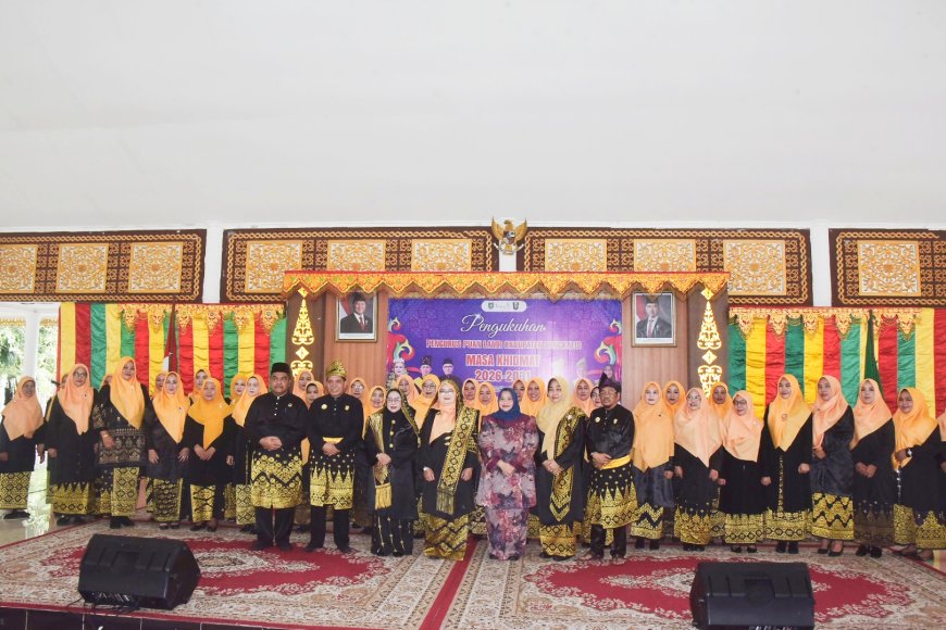 Puan LAMR Dilantik Bupati Bengkalis Dorong Peran Perempuan