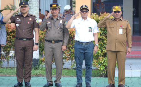 Operasi Patuh Lancang Kuning 2026 Dimulai, Sekda Siak Ingatkan Pengendara Tertib Berlalu Lintas