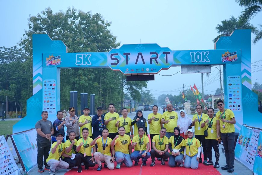 Ribuan Pelari Ramaikan Siak Run 2026, Pemkab Siak Dorong Sport Tourism