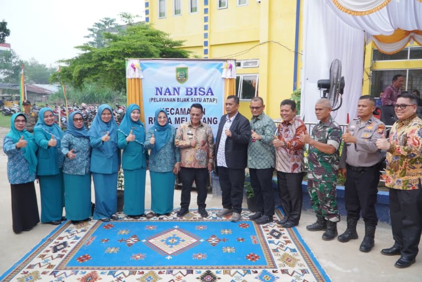 Bupati Rokan Hilir Bistamam Resmikan Program NAN BISA Pelayanan Bijak Satu Atap