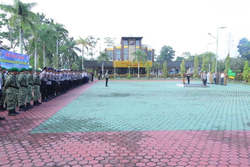 Operasi Patuh Lancang Kuning 2026 Dimulai, Sekda Siak Ingatkan Pengendara Tertib Berlalu Lintas